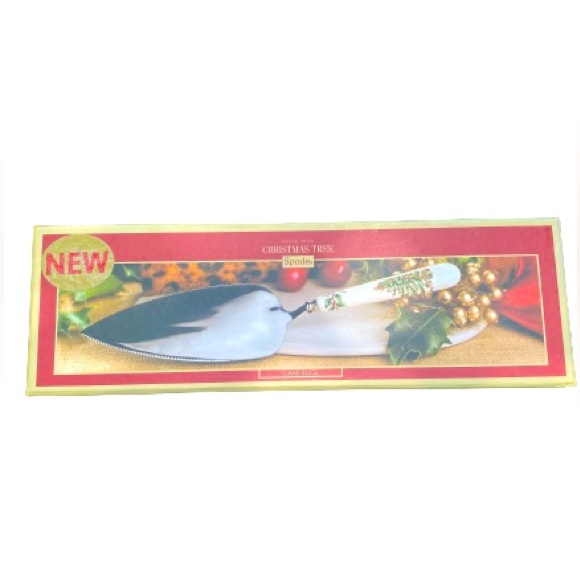 Spode Christmas Cake Slicer - Picture 1 of 2
